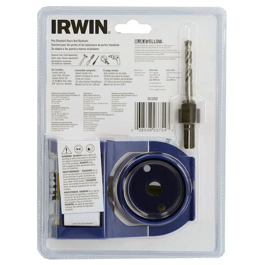 Irwin Metal & Wood Door Lock Installation Kit- 3111002 ebuystt
