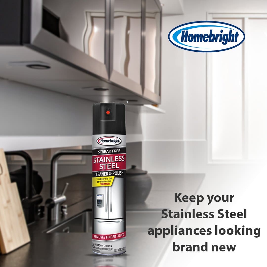 Homebright Bbq Grill Cleaner 13oz. - Enjoy a well-maintained cooking station with the help of this BBQ Grill Cleaner. It is formulated to break down tough burned-on food pieces and eliminate pesky grease buildup - 84960701443 Pie's Variety Store