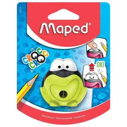 Maped Croc Croc Frog Sharpener - 3154140177102 Pie's Variety Store