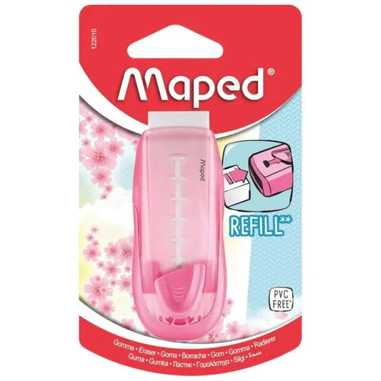 Maped Retractable Refillable Eraser (Assorted Colours) - 3154141220104 Pie's Variety Store