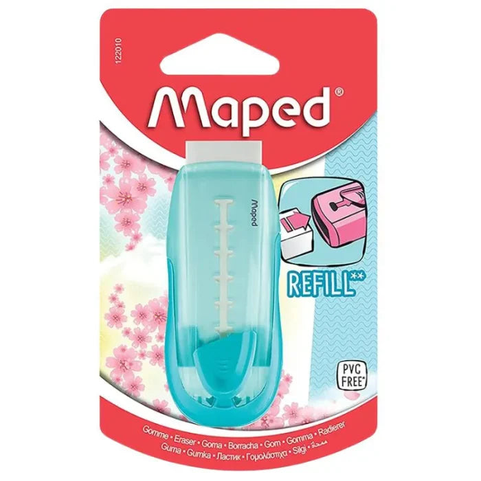 Maped Retractable Refillable Eraser (Assorted Colours) - 3154141220104 Pie's Variety Store