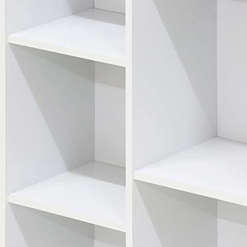 Furinno Luder Book / Storage Shelf Organizers , 11-Cube, White- B084PLF6N2 ebuys