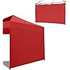 Tent Sidewalls for 10x10 Pop Up Canopy Waterproof,99% UV Protection，3 Piece Sidewalls, White(3PCS Sidewall Only, Canopy Tent NOT Included)-B0C4DVTYWL ebuystt