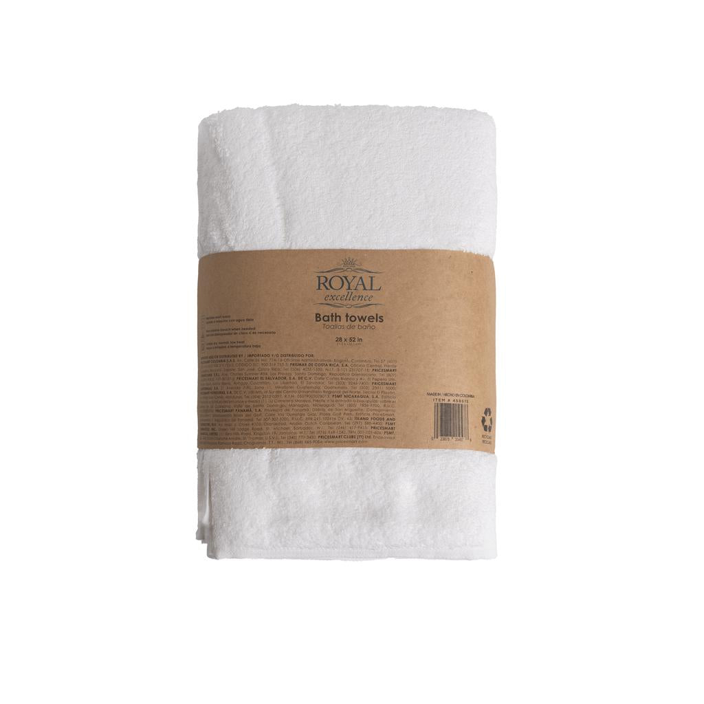 Royal Excellence Bath Towels 3 Units / 71 cm x 132 cm / 28" x 52"-458615 ebuystt