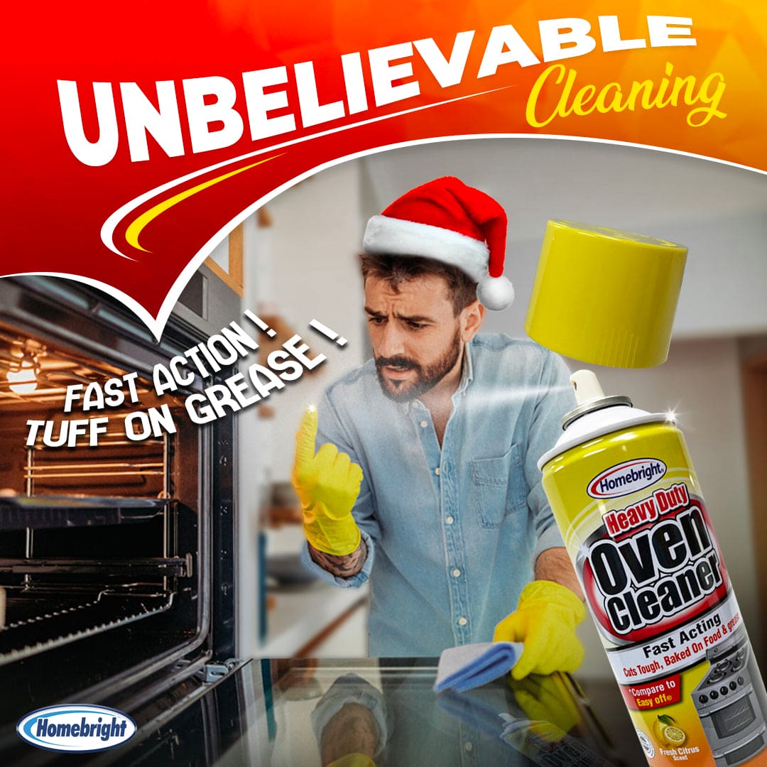 Homebright Bbq Grill Cleaner 13oz. - Enjoy a well-maintained cooking station with the help of this BBQ Grill Cleaner. It is formulated to break down tough burned-on food pieces and eliminate pesky grease buildup - 84960701443 Pie's Variety Store