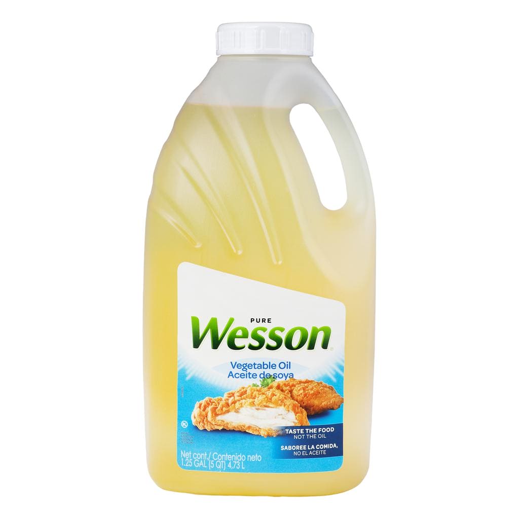 Wesson Vegetable Soybean Oil 4.73 L / 160 oz -615230 ebuystt