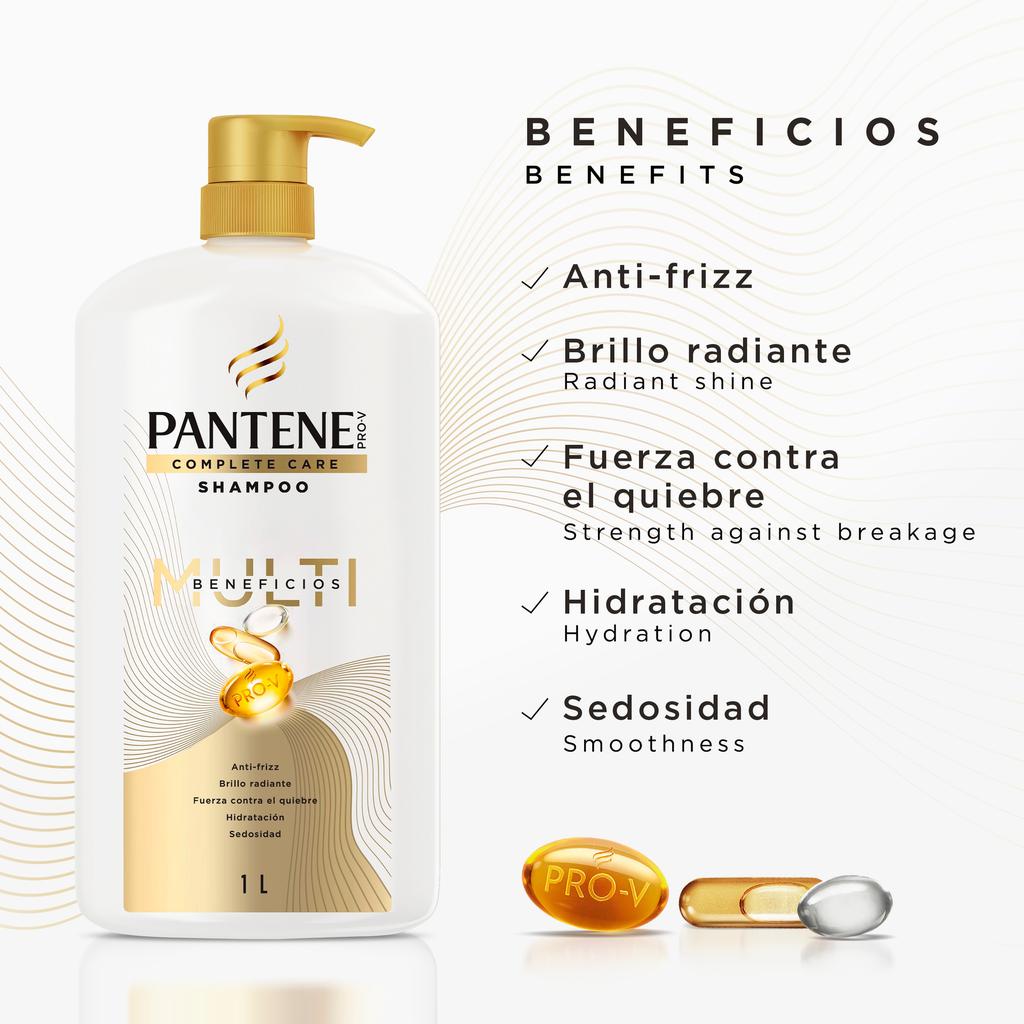 Pantene Pro-V Complete Care Multi-Benefits Shampoo 1 L / 33.8 oz - 495700 ebuystt