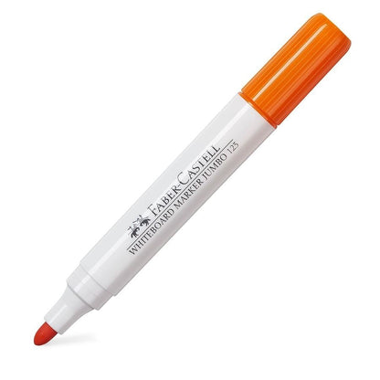 FABER-CASTELL White Board Marker Orange #123 | Model: FCP123OR - 7754111653411 Pie's Variety Store
