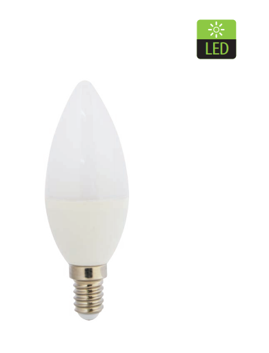 Westhousing LED 5Watt Candle Bulb E12 base - 38689