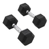 10-Piece Dumbbell Set with Stand. Designed to optimize any home or gym workout routine.-438393