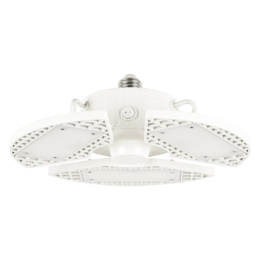 Green Watt White LED Garage Light with 3 Adjustable Heads-509783 ebuystt