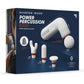 Sharper Image EDGE+ Wireless Percussion Massager Rechargeable USB-C with 4 Speeds-512292