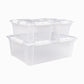 Greenmade Set of Clear Storage Containers with Lids 3 Units-513589 ebuystt