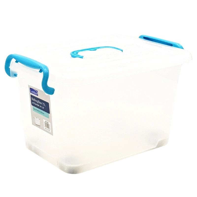 LeoStar,Storage Box On Wheels (110 Liters) - 1900651045575 Pie's Variety Store
