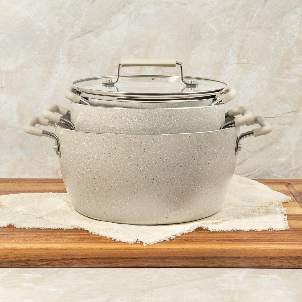 Granitestone Pot Set 3 Pieces- 489505 ebuystt