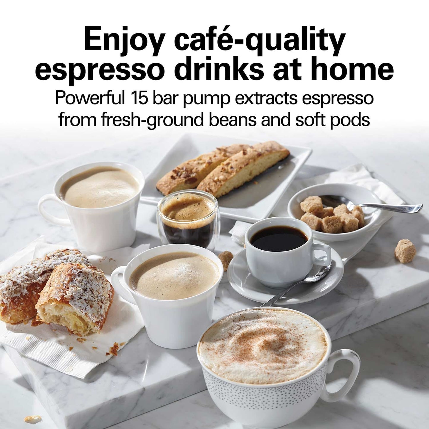 Hamilton Beach Espresso and Cappuccino Maker- 40715 Argos Distributors