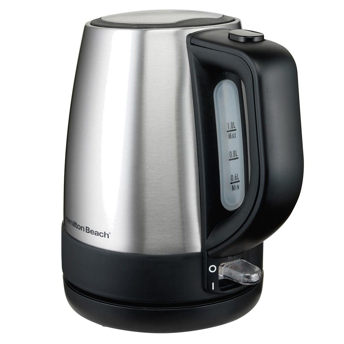 HAMILTON BEACH 40998 1.0L ELECTIC KETTLE STAINLESS STEEL - HMTNBK18 Pie's Variety Store