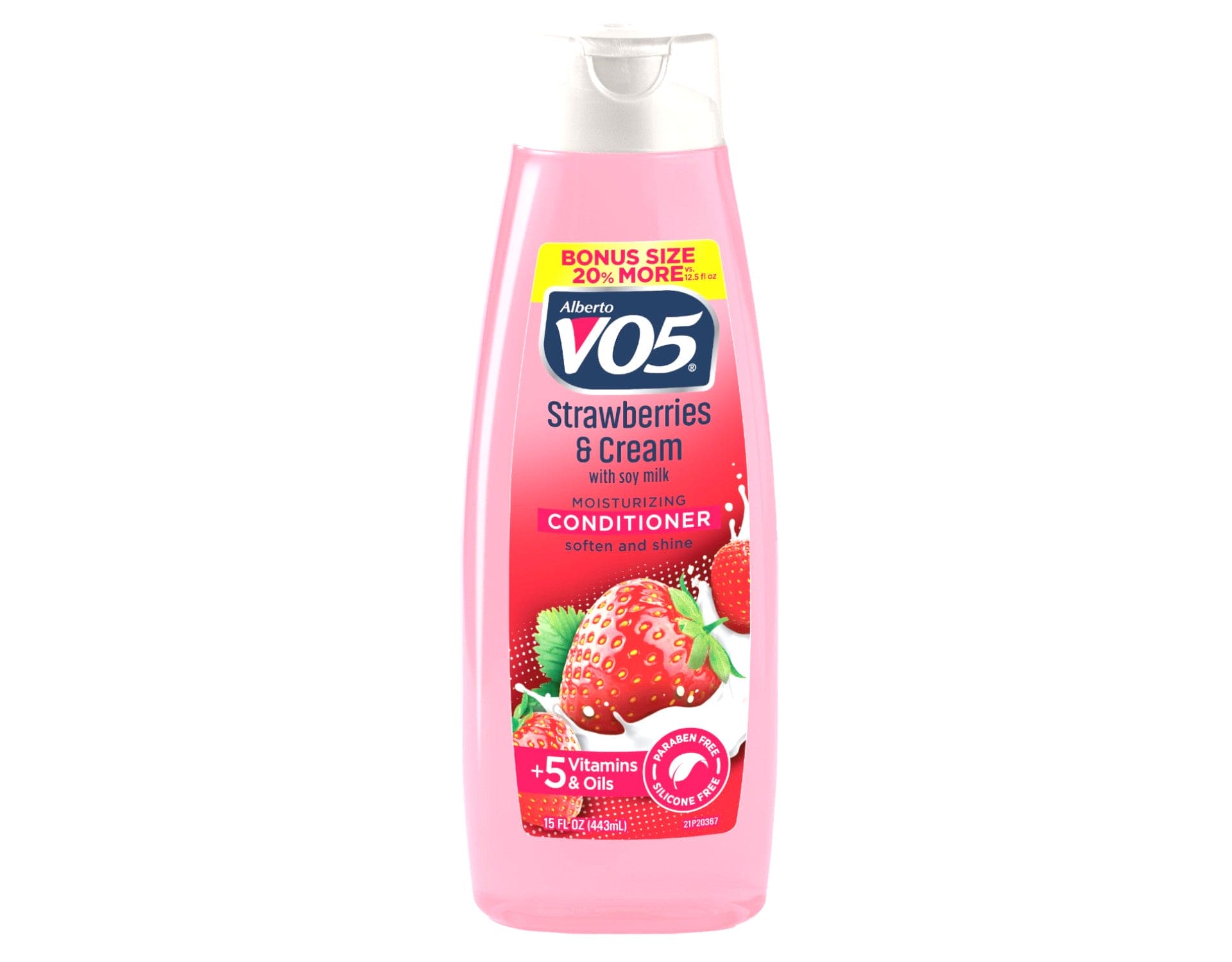 VO5, Conditioner, Strawberries & Cream, Soy Milk, 15oz - 81655901118 Pie's Variety Store