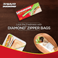 Diamond Freezer Bags Medium (30 Bags) - These high-quality freezer bags are designed to keep your food fresh and protected, ensuring that you always have delicious and nutritious meals ready to go - 01090063083 Pie's Variety Store