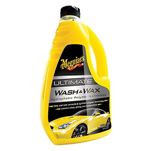 Meguiar's Ultimate Wash & Wax Car Care Cleaning Kit Solution, 48 Ounces (2 Pack) EBUYSTT