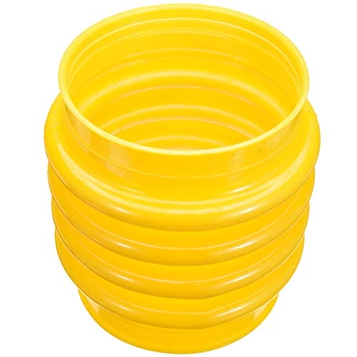 1Pcs Yellow Polyurethane Jumping Jack Bellows Boot 17.5cm For Wacker Rammer Compactor Tamper For Hand Power Tools Accessories Jwn