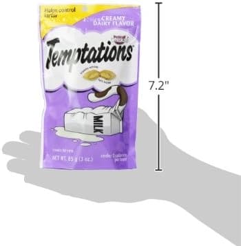 WHISKAS TEMPTATIONS CREAMY DAIRY TREATS FOR CATS  85G - WTCD Pie's Variety Store