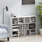 Furinno Luder Book / Storage Shelf Organizers , 11-Cube, White- B084PLF6N2 ebuys