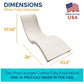 SwimWays Terra Sol Sonoma 2-in-1 Adult Pool Floats & Patio Lounge Chair, Durable Beach Chair & Outdoor Chaise Lounge, White ebuys