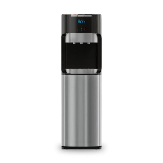 Brio Water Dispenser with Hot, Ambient and Cold Water Outlets. With instant hot, cold and room temperature water outlets.-463412 EBUYSTT