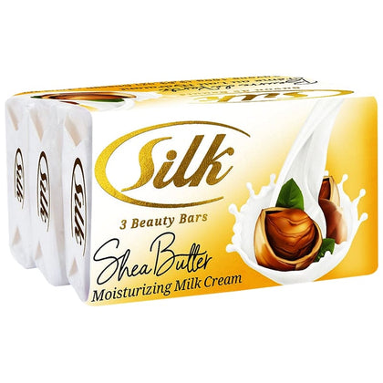 SILK SHEA BUTTER BATH SOAP 3X100G - SSBBS3100