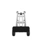 Cosco Handmick 3 In 1 Convertible Pneumatic 1000 Lbs Load Capacity 61" Height, 55-3/4" Length X 21" Width Hand Truck - Easily Converts To A 2 Wheel Upright, 4 Wheel Cart, Or An Assisted 4 Wheel Hand Truck - 206260 Ebuystt