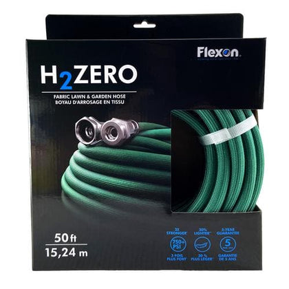 Flexon H2ZERO Garden Hose 15.24 m / 50 inches - 606864