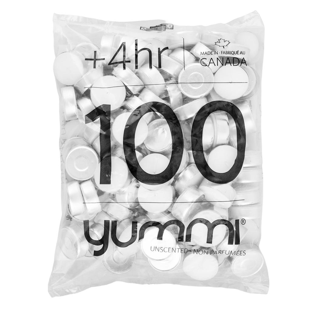 Yummi Unscented Tealights 100 Units- 6991 Ebuystt
