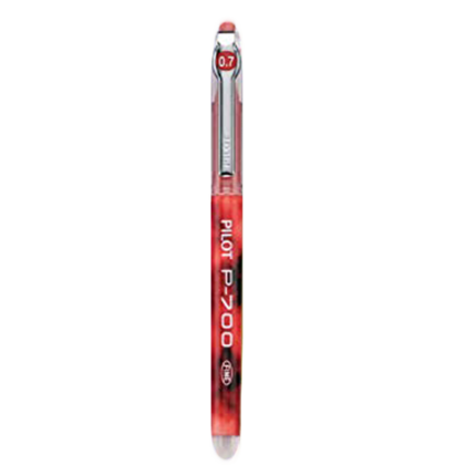 Pilot P-700 Red Fine Pen — 0.7 mm Fine Tip, Smooth Red Ink, Reliable Everyday Pen - 4902505182426 Pie's Variety Store