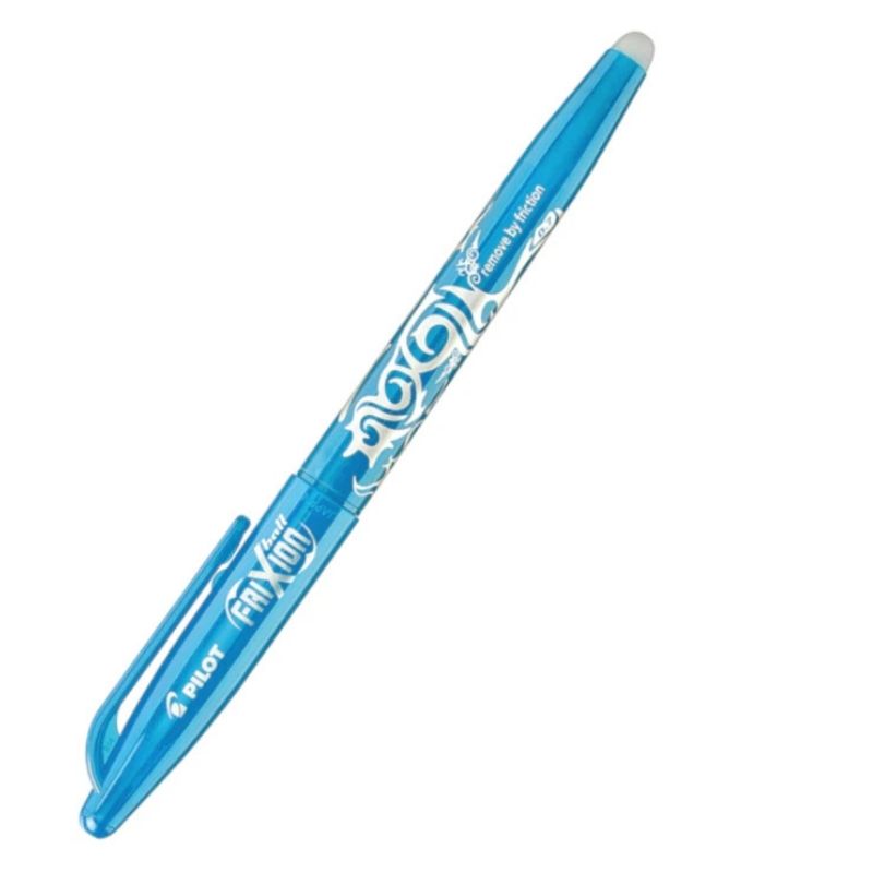 Pilot FriXion - Light Blue Pen - Erasable, Smear-Free, Heat-Sensitive Ink - 4902505322747 Pie's Variety Store