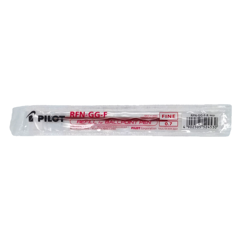 Pilot, RFNS-GG-F, Ballpoint Pen Refill, Blue, 0.7mm Fine - 4902505524707 Pie's Variety Store