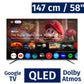 JVC 147 cm / 58" Inches Smart 4K QLED Pro Google TV LT-58KM858-498445 Hannah's Variety Store