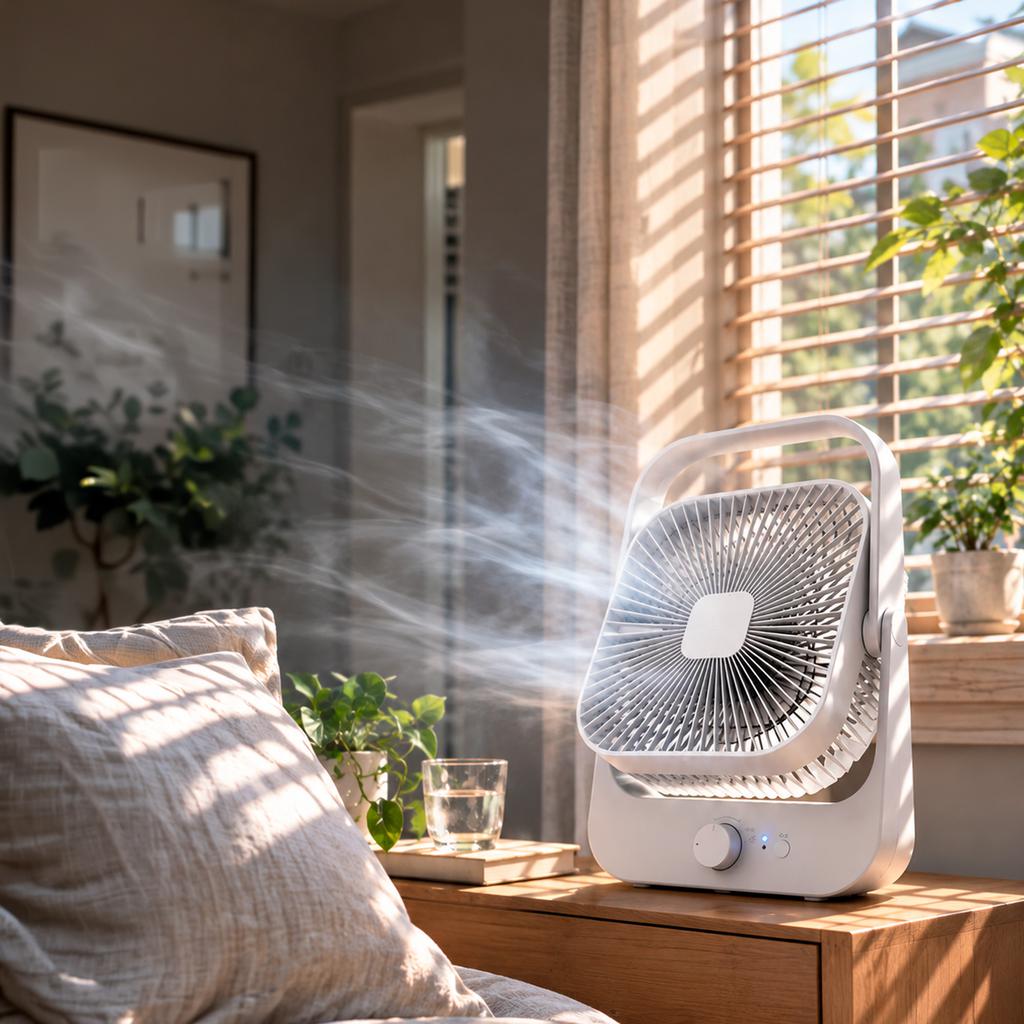 Whirlwind Rechargeable 2 in 1 Fan and Lamp 20.32 cm / 8" 20017666 - 527702 ebuystt
