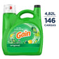 Gain Liquid Laundry Detergent 4.82 L / 163 oz - 494327 ebuystt