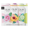 Olay Fresh Outlast Body Wash 3 Units / 700 mL / 23.6 oz This lower sulfate formula has 3 times more gentle cleansers than before-242564