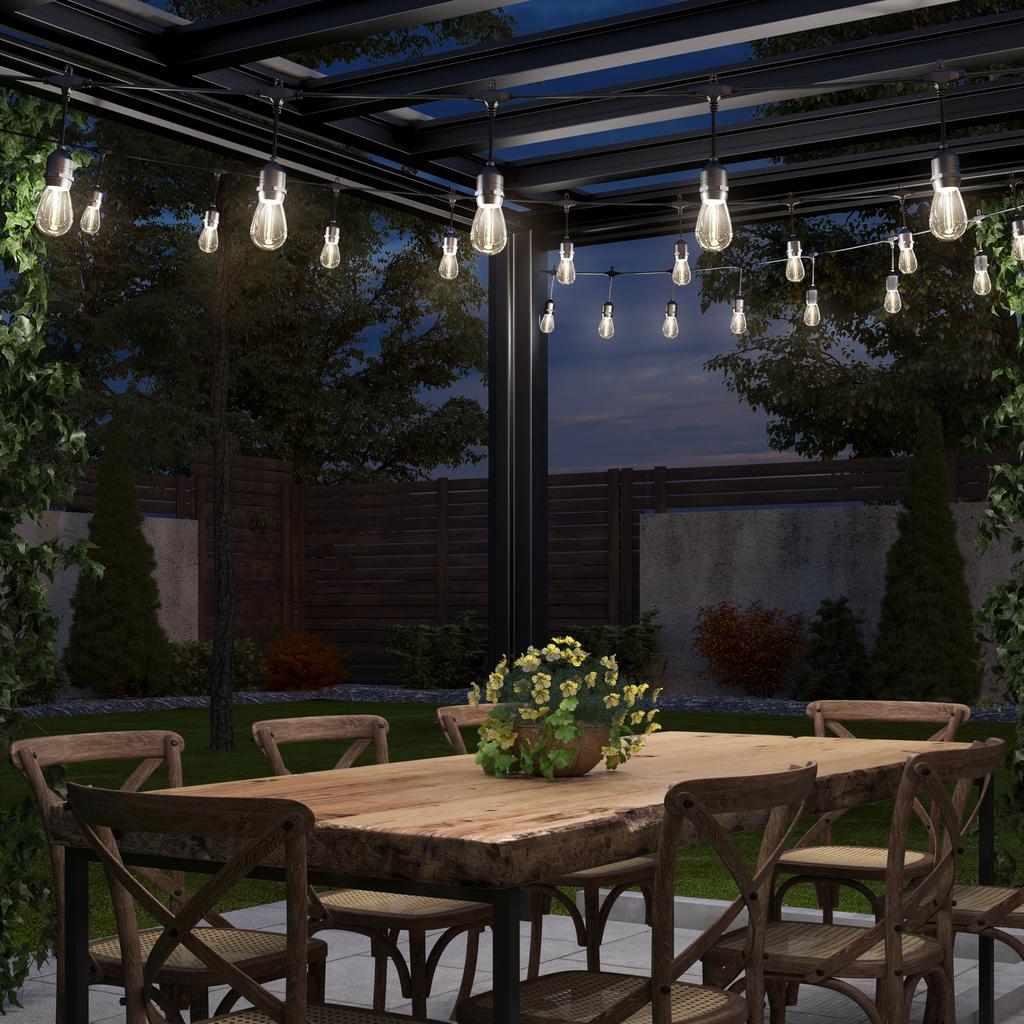 Artika Solar LED String Lights 20 Bulbs 12.8 m / 42 ft-492667 ebuystt