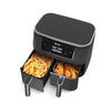 Ninja AirFryer Dual Basket 7.5 L / 2 gal. Get delicious preparations in two separate trays with this powerful air fryer from Ninja.-458586