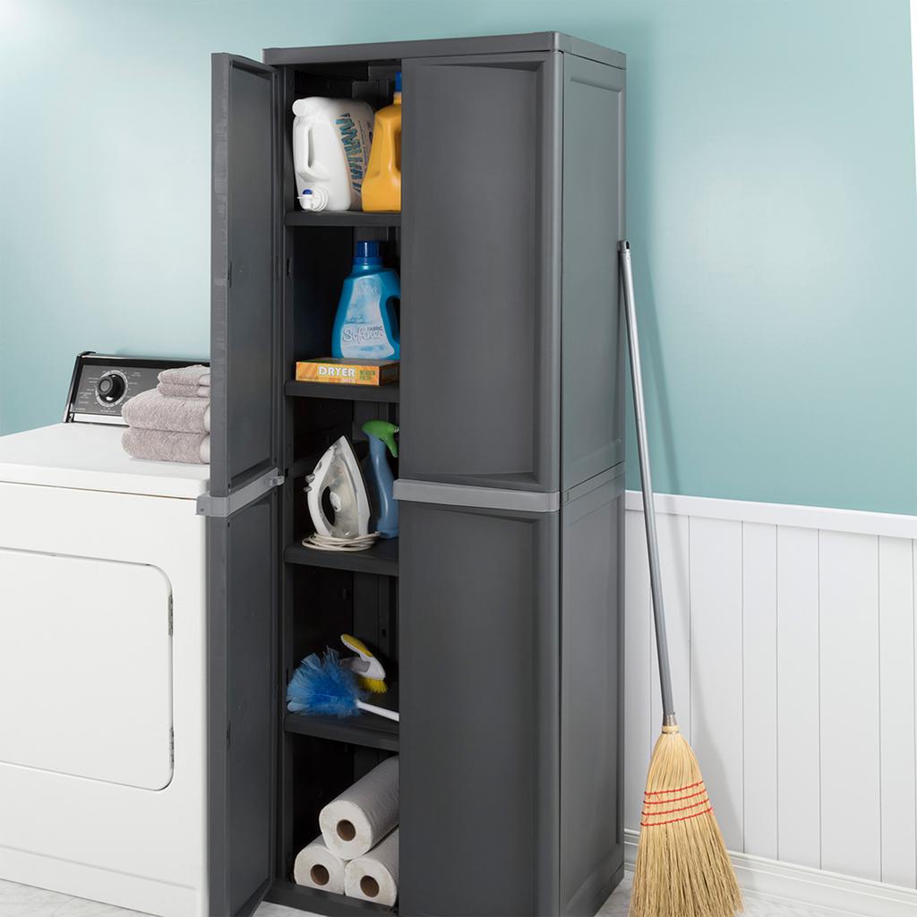 Sterilite 4-Level Adjustable Storage Cabinet - 504979 ebuystt
