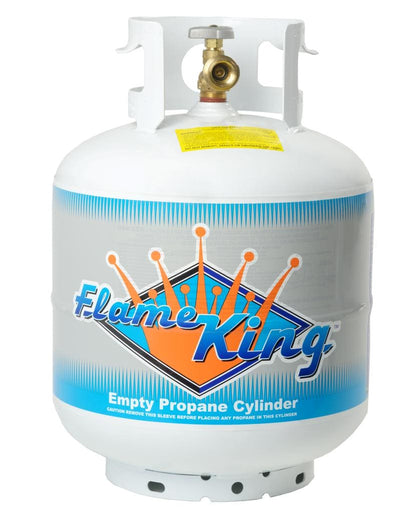 Bernzomatic 20 lb Steel Propane Cylinder/Tank With Gauge Empty Bernzomatic steel propane cylinder/tank is ideal for a range of residential, commercial and industrial uses including grilling, cooking and heating-703774