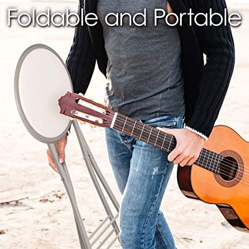 Folding Stool - Backless 18-Inch Stool with 225lb Capacity for Kitchen or Rec Room - Portable Indoor Counter Bar Stools ebuys