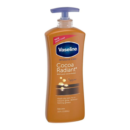Vaseline Intensive Care Lotion Cocoa Radiant 20.3 Ounce Pump (600ml) - 30521013442 Pie's Variety Store