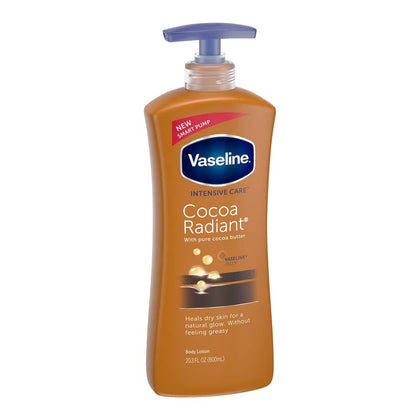 Vaseline Intensive Care Lotion Cocoa Radiant 20.3 Ounce Pump (600ml) - 30521013442