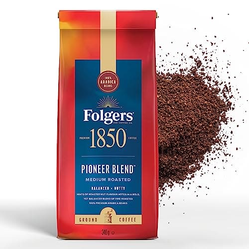 Folgers 1850 Pioneer Blend, Ground Coffee, 340g/12oz., Argos Distributor