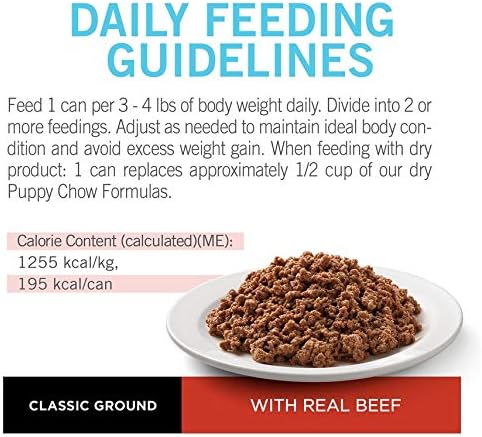 PURINA WET PUPPY CHOW WITH REAL BEEF 156G - POHPF5 Pie's Variety Store