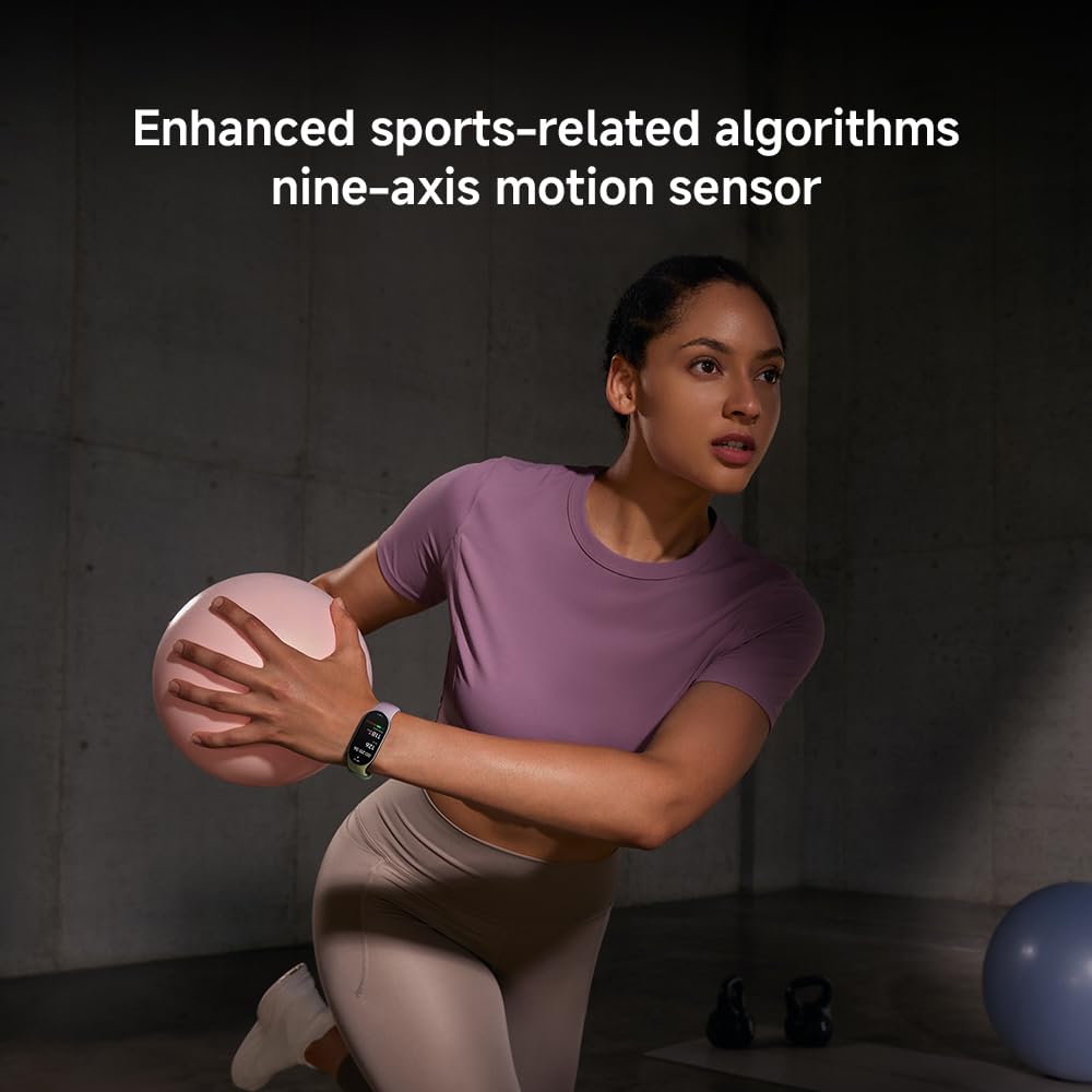 XIAOMI Mi Smart Band 10 (2025) Global Version - 1.72" AMOLED Display | 21 Days Battery Life | Touchscreen, Multi-Sport Tracker, Activity Tracker, Heart Rate Monitor | BT5.4 - (Midnight Black) XIAOMI